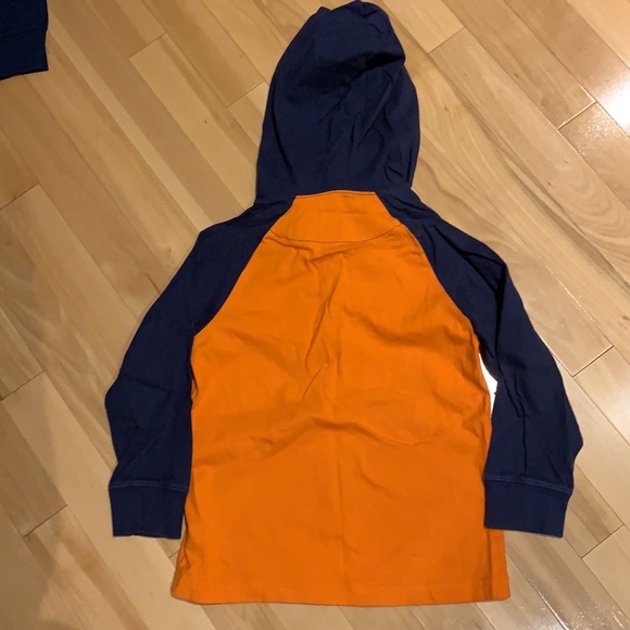 🔥4for$20🔥 Boys Children’s Place Raglan Faux hoodie long sleeve Shirt -size 5/6 - Picture 6 of 8